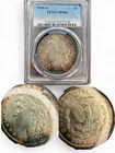 🌈TONED🌈🔥 1884-O PCGS MS64 MORGAN SILVER DOLLAR🔥 SEE VIDEO!