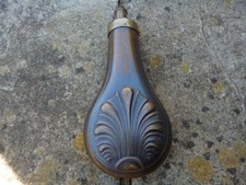 antique Dixon gun powder flask, full working order.