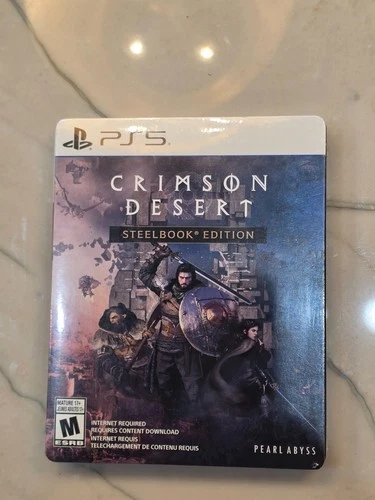 Crimson Desert Steelbook Edition 2026 PlayStation 5 PS5 New Factory Sealed