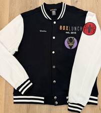 Box Lunch Marvel Varsity Jacket BLK Panther/S...