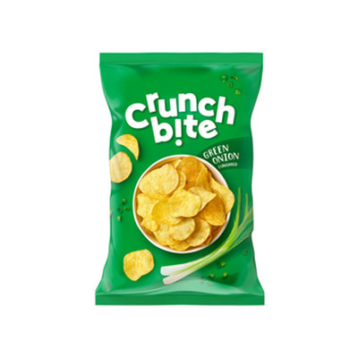 5900073021641 Crunch bite Chipsy ziemniaczane o smaku zielonej cebulki 140 g 