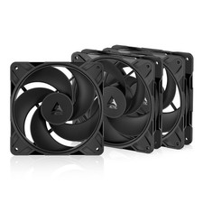 Arctic P12 Pro Reverse 120mm 3000RPM 4-Pin Case Fan w/ Cable Splitter 3-Pack 