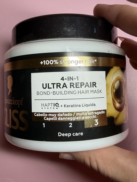 Máscara Schwarzkopf Mass Market GLISS ULTIMATE REPAIR 400 ml