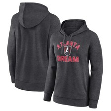 Women's Charcoal Atlanta Dream Overtime Pullover Hoodie