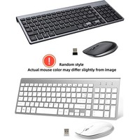 2.4GHz Wireless Keyboard and Mouse Combo Set UK Quiet Office Laptop PC
