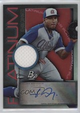 2020 Bowman Platinum Wal-Mart Pieces Relics Johan Camargo #PPAR-JC Auto 1ek2