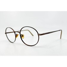 Colours by Alexander Julian Eyeglasses Women Brown Round Paisley 48-18-140