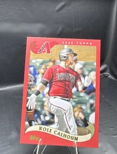 2020 Topps Archives 2002 Topps Red /75 Kole Calhoun #246