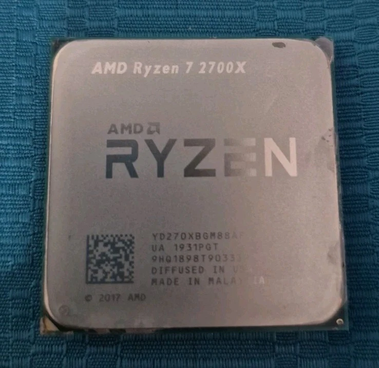 AMD Computer AMD Ryzen 7 2700X Processor Model 8 Single Core