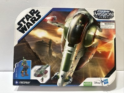 Disney Hasbro Star Wars Mission Fleet Boba Fett Firespray F3805 2022