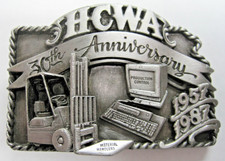 1987 HCWA Union Buckle, Hesston Corporation Workers Association, Production