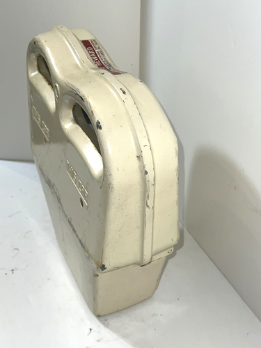 Vintage Rockwell Dual Parking Space Meter w Key - Picture 8 of 11