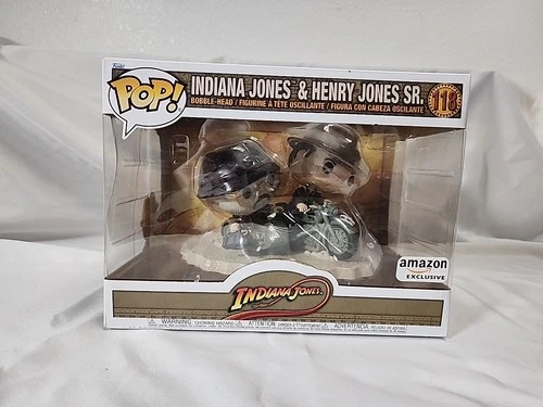 Funko Pop Indiana Jones & Henry Jones Sr. #118 Bobble Head Amazon JJ-B05