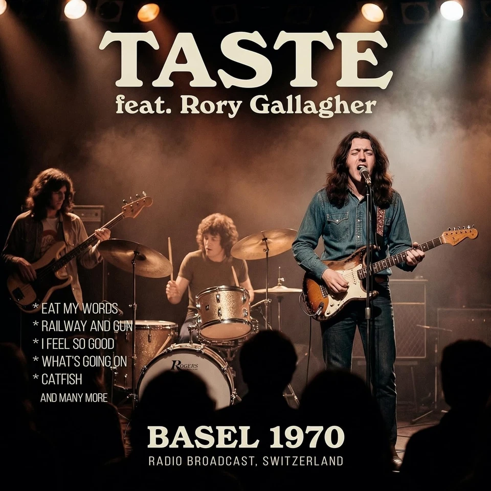 TASTE feat. RORY GALLAGHER  Basel 1970 ( Neuheit 29.05.2026 ) CD  NEU & OVP VVK - Bild 1 von 1