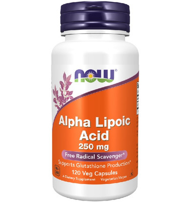 Now Foods Alpha Lipoic Acid 250mg 120 VCaps
