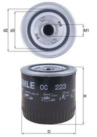 Knecht OC 223 ÖLfilter For Branson Chery Dodge Jeep Renault