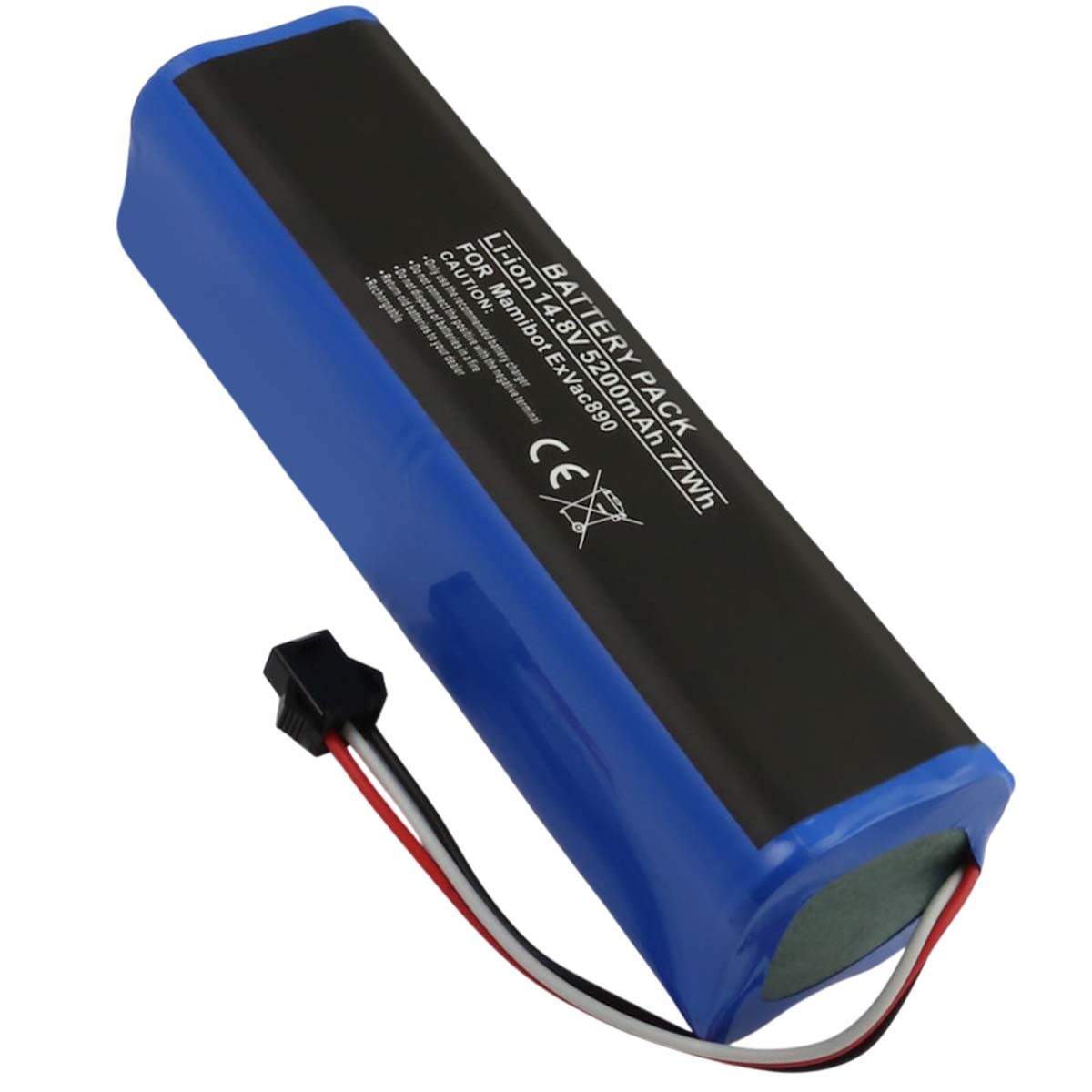 Batterie Lithium-ion 14,8V 5200mAh pour Aspirateur Robot Mamibot ExVac 890