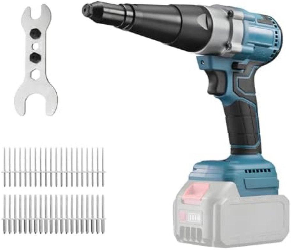 Rivettatrice Cordless TALOEYH Brushless - Compatibile Makita 18V 10000N