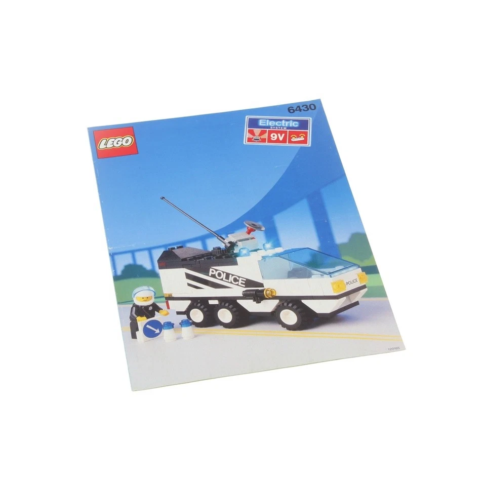 1x Lego Bauanleitung Heft Electric System Town Police Nachtpatrouille 6430 - Bild 1 von 1