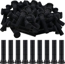 150 Pcs Chicken Plucker Fingers Black Rubber 3/4 Inch Holes for Poultry Feathers