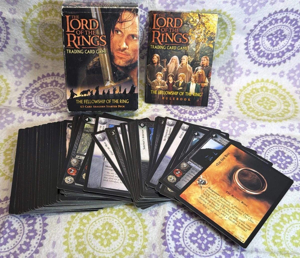 lord of the rings trading card game rare cards Lord Of The Rings Trading Card Game for sale