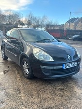 Renault Clio Mk3 3 Door Hatchback 2005-2012 Bumper (front) Black