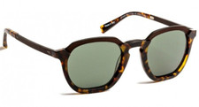 NEW J.F. REY ARTMAN 9898 CARBON BROWN/DEMI POLARIZED GREEN LENS EYEGLASSES 51-23