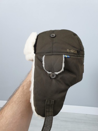Fjallraven Kids G1000 Boy Hat Fur One Size Excellent Condition