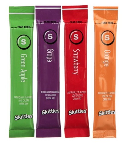 Skittles Singles to Go Drink Mix Variety Pack 30-CT WITH 4 Flavors SAME-DAY SHIP - Picture 2 of 4