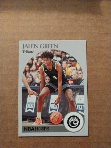 JALEN GREEN 2021-22 Chronicles Draft Picks NBA Hoops Tribute Rookie Card Rockets