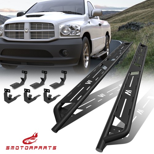 2003-2009 Dodge RAM 2500/3500 Quad Cab Premium ST-Series Nerf Steps [IA04NJJ2B] : Running Boards, Nerf Bars, Truck Steps, Side Steps for Trucks and SUV, Running Board Central