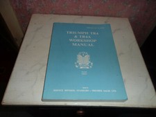 Werkstatthandbuch- Workshop Manual Triumph TR 4 + TR4A- ab 1961-Part No. 510322
