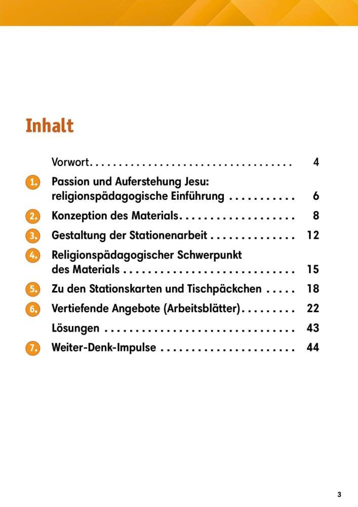 Thumbnail - Arbeitsmaterial Grundschule. Stationenlernen Religion. Der Kreuzweg