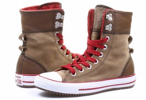 ladies brown converse