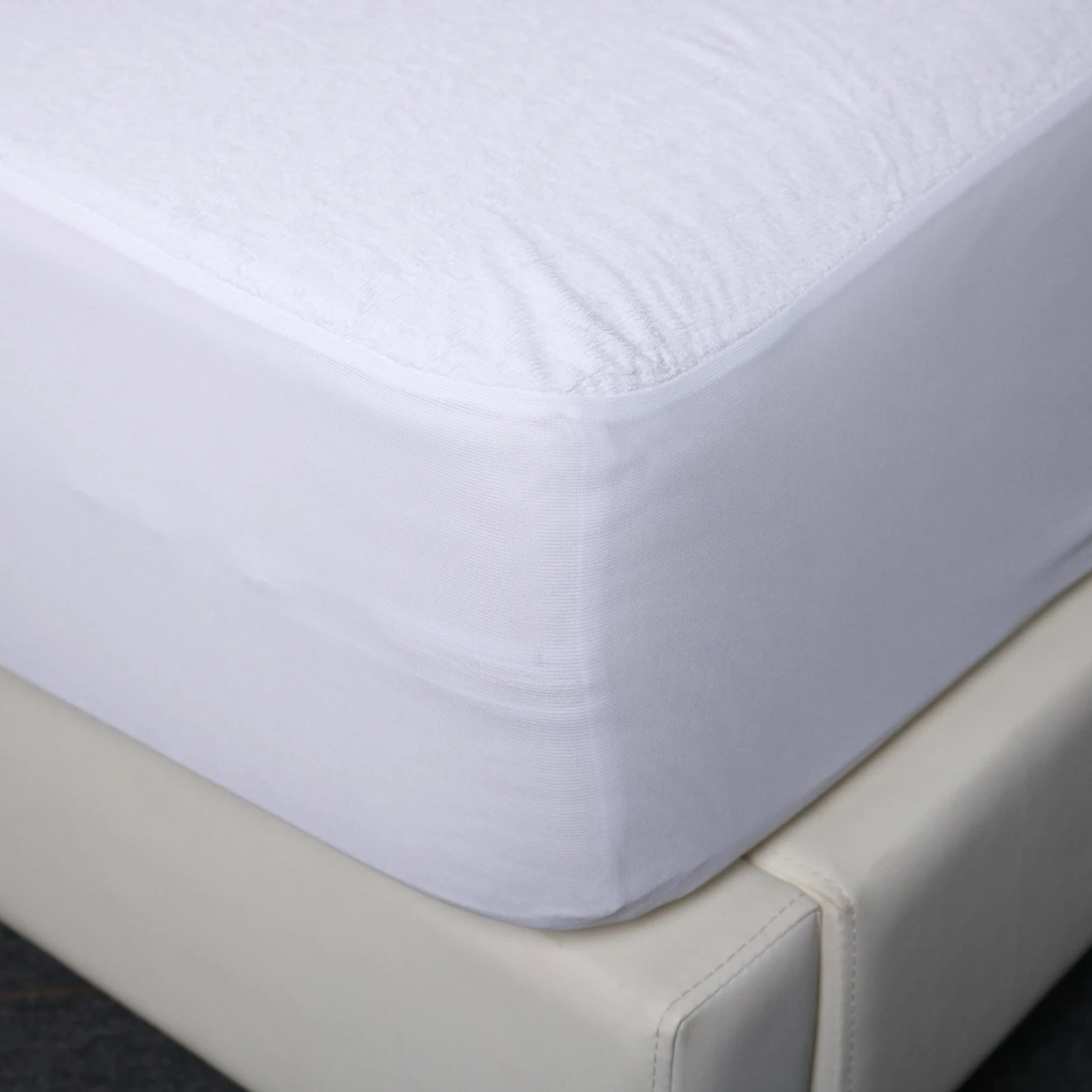 MarCielo 100% Cotton Waterproof Mattress Protecto Terry Surface Mattress Cover