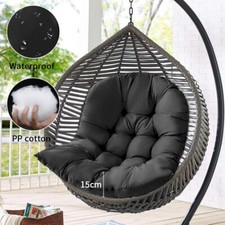 Egg Chair Seat Pad Thick Replacement Hanging Basket Chair Cushion Garden Patio