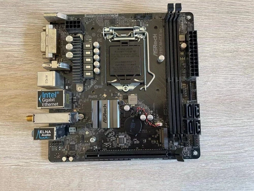 ASRock H310CM-ITX/ac Motherboard Intel H310 Mini-ITX LGA1151 DDR4 M.2 DVI