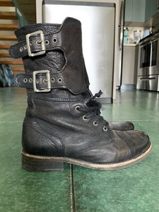 allsaints combat boots