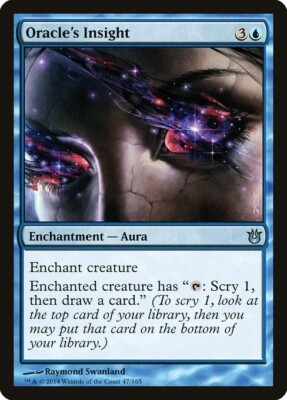MTG UC REGULAR - BNG: Born of the Gods LP - ORACLE'S INSIGHT 47/165