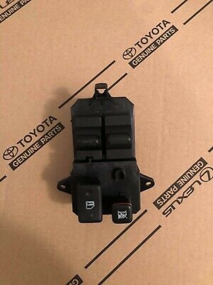 Toyota OEM JZA80 MK4 Supra RHD Drive Master Window Switch Assembly