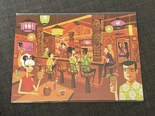 Disney Wonderground Trader Sam's In The Enchanted Tiki Bar SHAG 5x7” Postcard