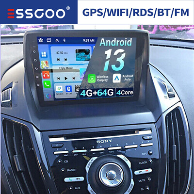 Für Ford Kuga  2012-2018 Escape 2013-19 Autoradio Android 13 CarPlay GPS FM