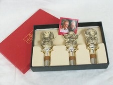 HANS TURNWALD Signature Collection Bottle Resin Stoppers Three Wise Monkeys