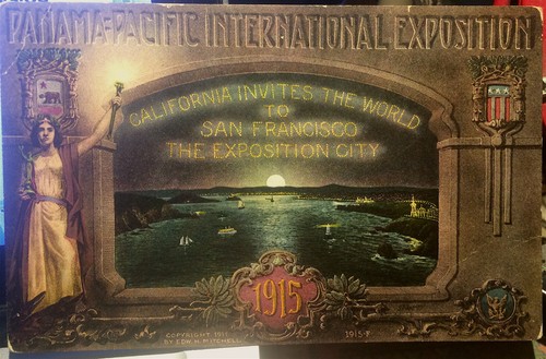 CALIFORNIA LÄDT DIE WELT EIN, PPIE EXPOSITION, Postkarte, SAN FRANCISCO, 1911 - Bild 1 von 2