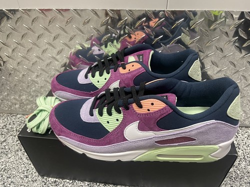 Nike Air Max 90 NRG Light Bordeaux Armory Navy DM0035-500 Sz 13 #100770 |  eBay