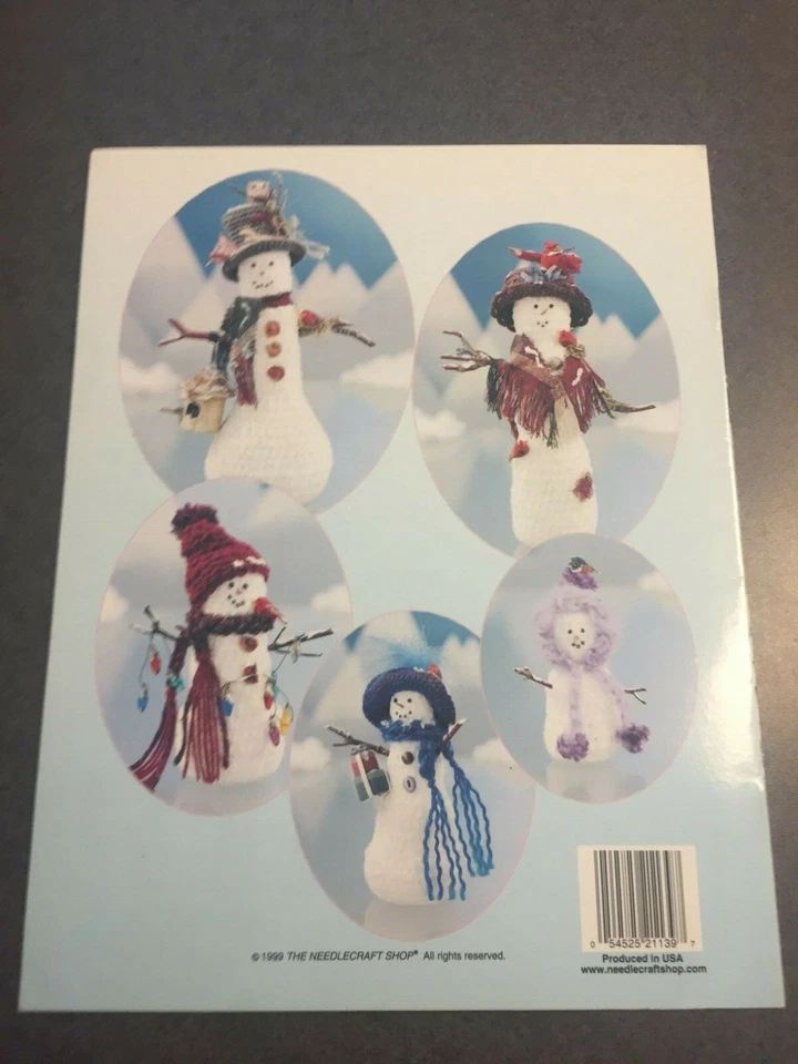 Crochet Snow Folk by Jerie Stephens The Needlecraft Shop Paperback  - Image 2 of 4