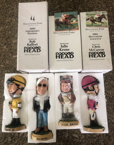 Hollywood Park Julie Krone, Chris MacCarron, Bob Baffert, Laffit Pincay Jr. Lot