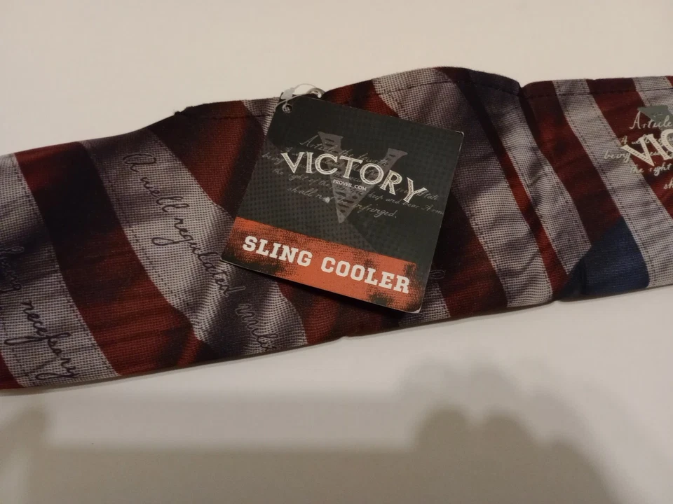 Enfriador de 6 latas Patriotic rojo blanco azul Victory 3,5 mm neopreno nuevo con etiquetas Foto 2 de 4