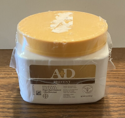A+D Diaper Rash Ointment & Skin Protectant Original 16 oz Brand New. Exp.09/2024