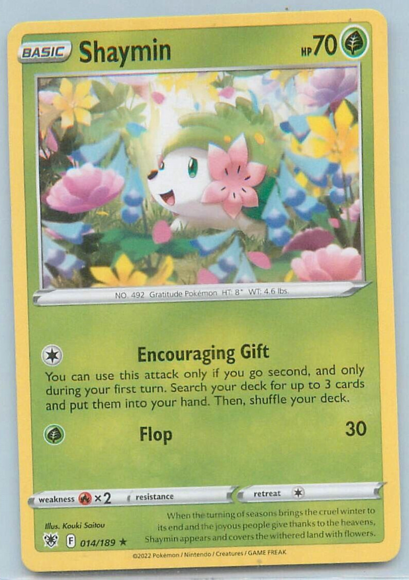 Shaymin 014  NM! Pokemon